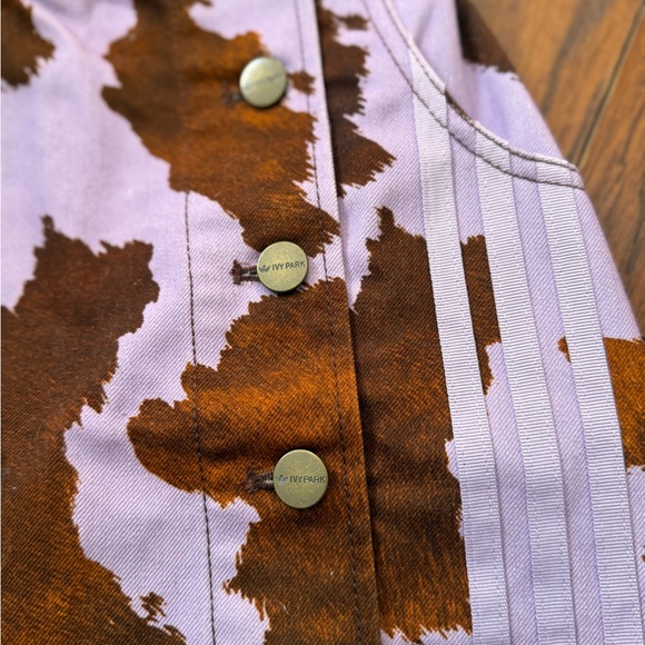 IVY PARK x adidas Beyoncé Purple Cow Patterned Mini Skirt Renaissance Tour | XS - Picture 4 of 8